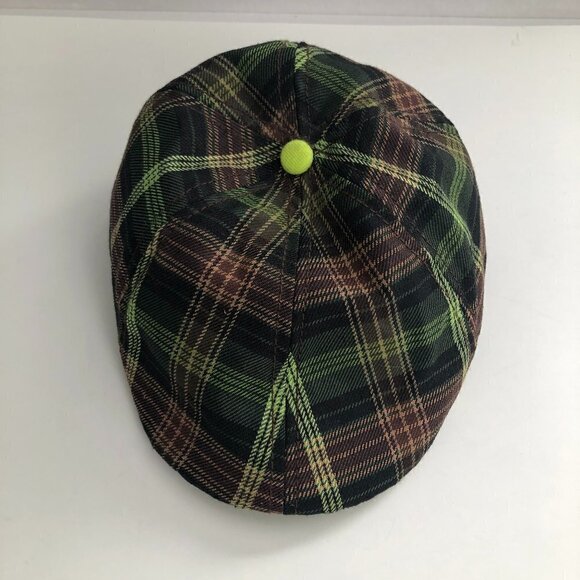 NEW ERA Plaid Newsboy Cap - Picture 1 of 8